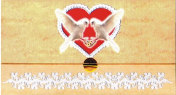Convites Casamento Carta Pequeno