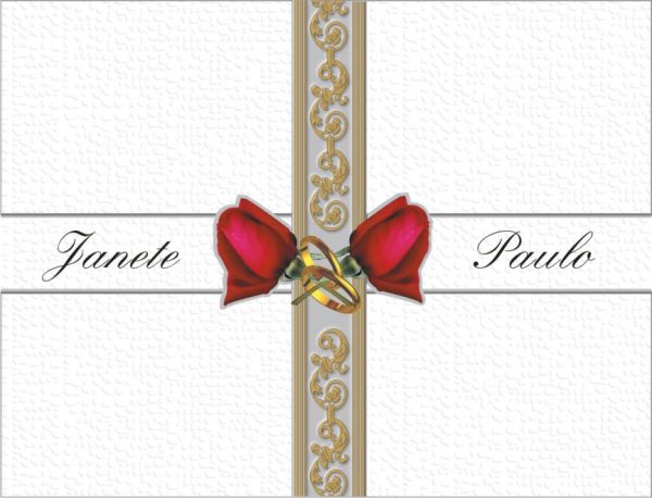 Convites Casamento Formato A4